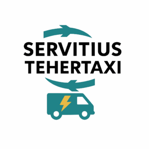 Tehertaxi teherautó Budapesten, úton a megrendelés helyszínére