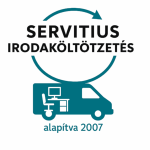 Servitius Irodaköltöztetés logó