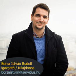 Borza István Rudolf - Servitius Transport ügyvezető
